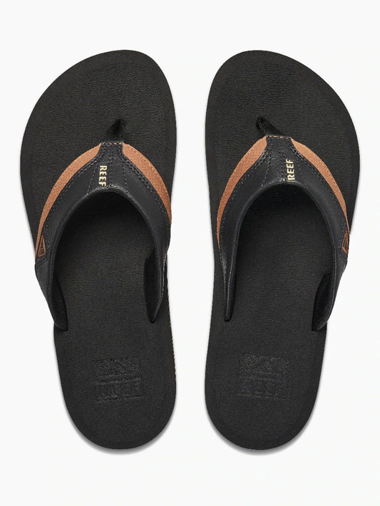 REEF MEN'S CUSHION DAWN BLACK/TAN