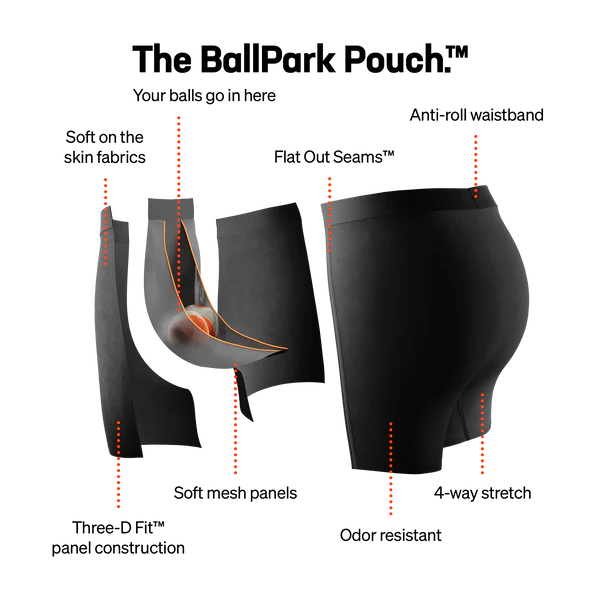 SAXX ULTRA Super Soft Boxer Brief / Black/Tech Rec