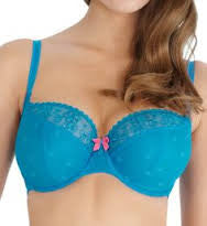 SALE Cleo by Panache Lucy Balconnet Bra 5851 in aqua Blue
