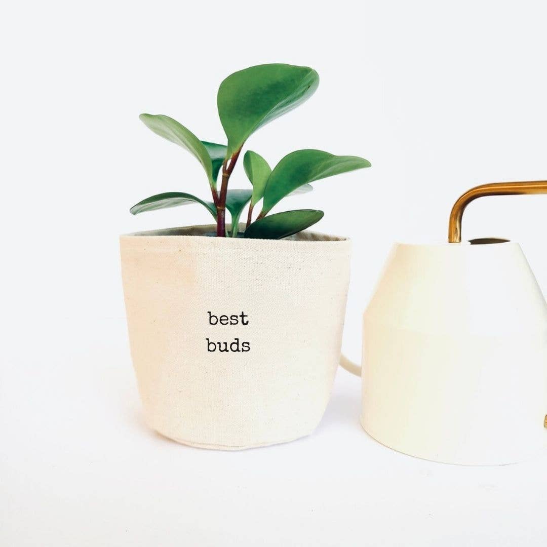 Best Buds Canvas Plant Pot Cover: 4" / Uncuffed