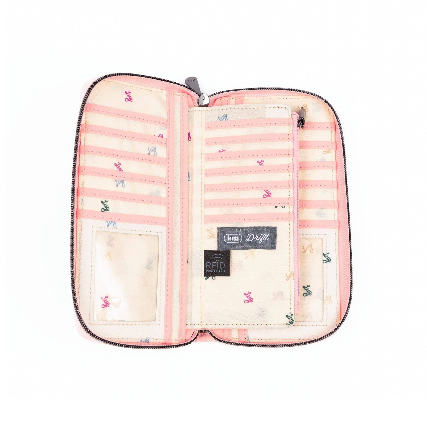 LUG Drift CloudGo RFID Wallet: QUARTZ PINK