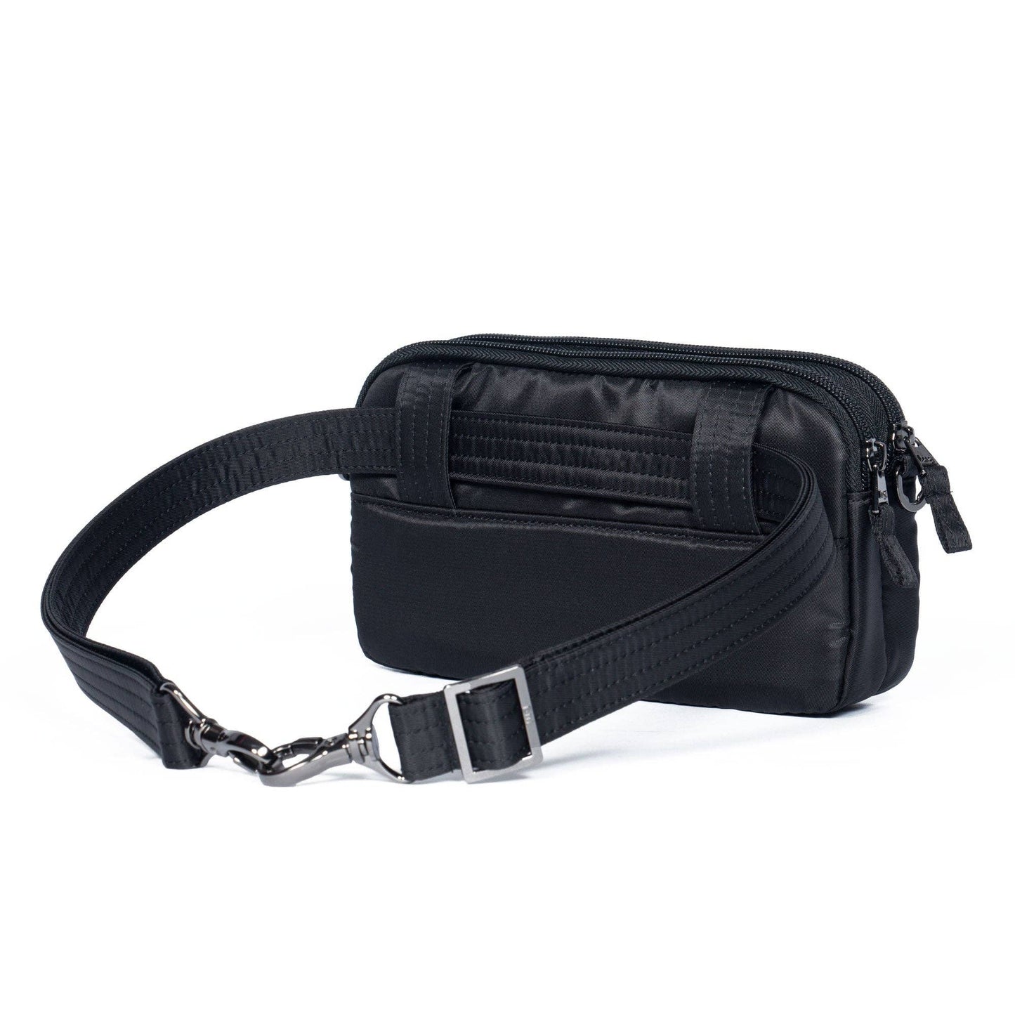 LUG Coupe XL Convertible Crossbody Bag: BLACK 4