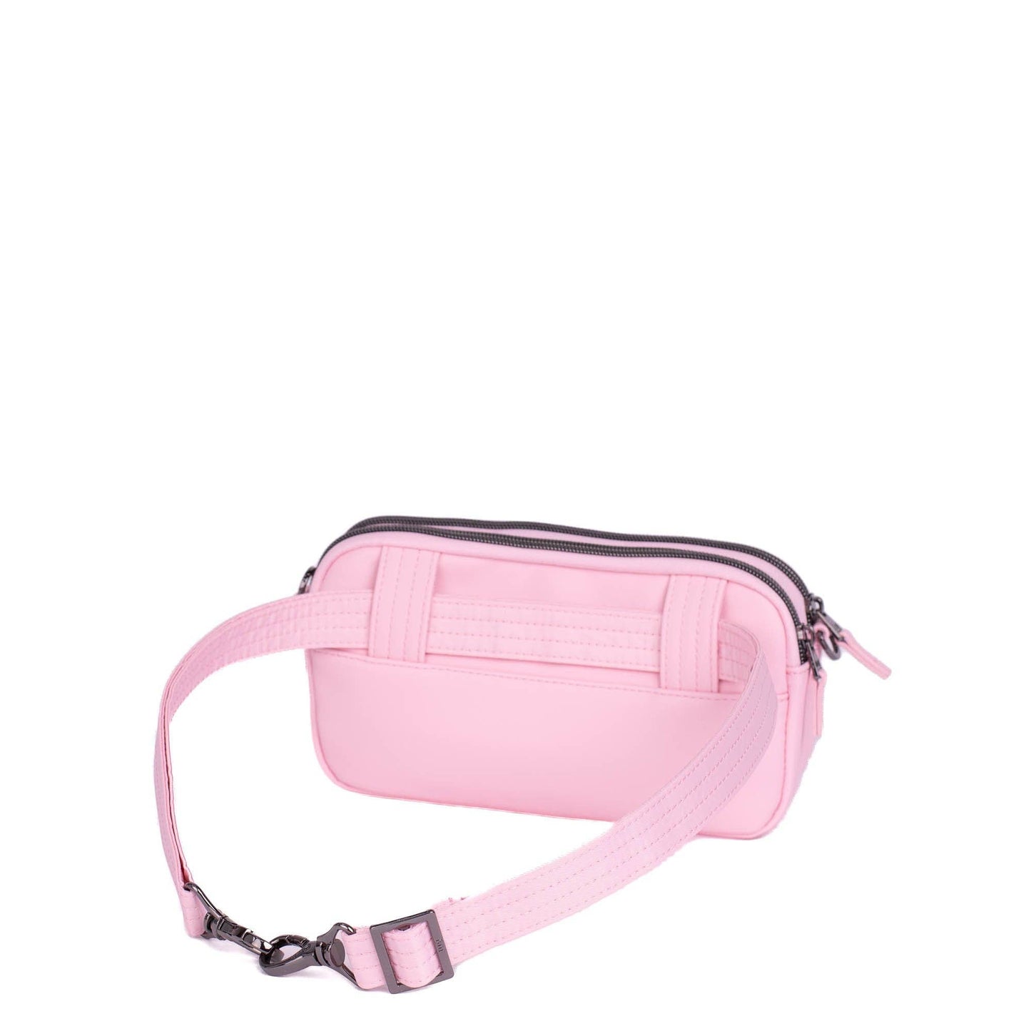 LUG Coupe XL Love Satin Luxe Convertible Crossbody Bag: ORCHID PINK