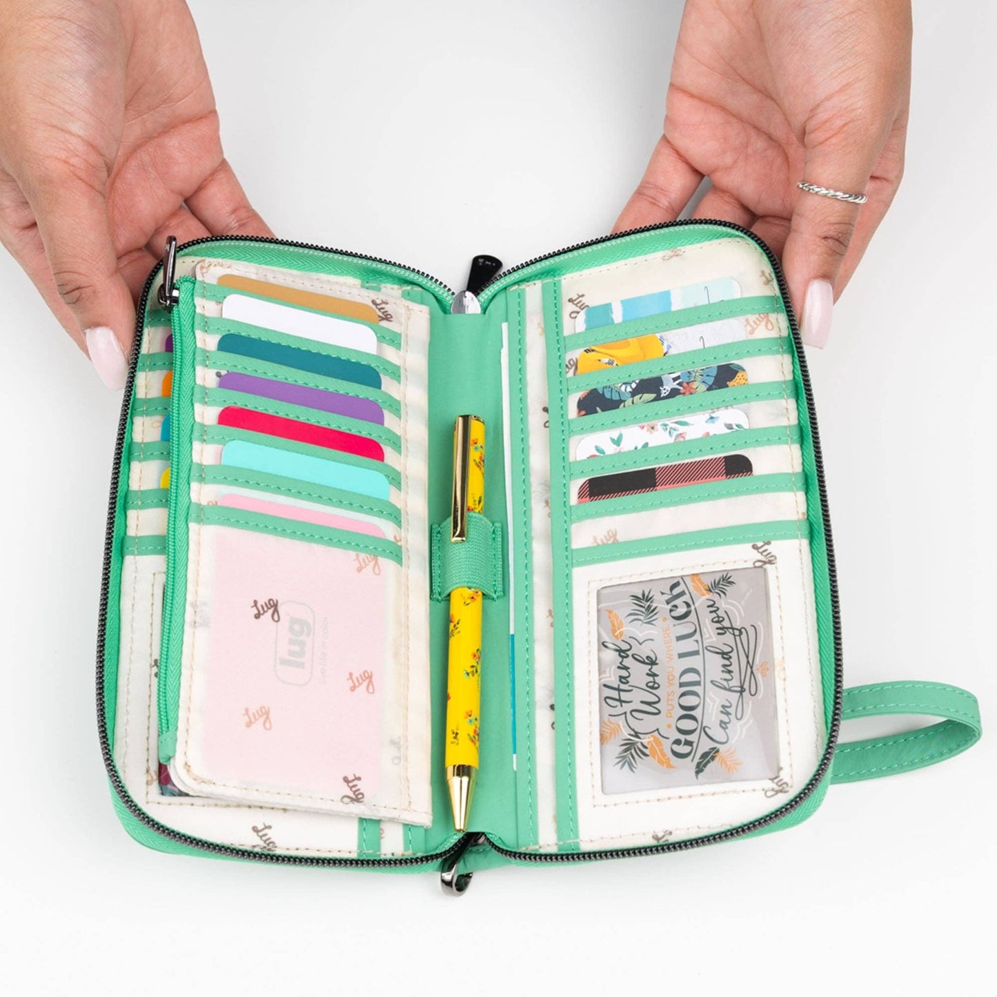 LUG Drift CloudGo RFID Wallet: QUARTZ PINK