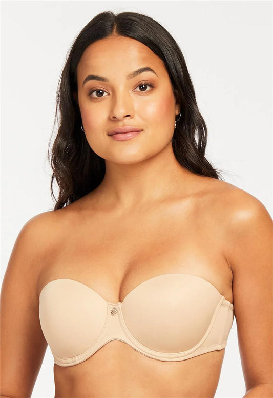 MONTELLE 9319 STRAPLESS BRA IN NUDE