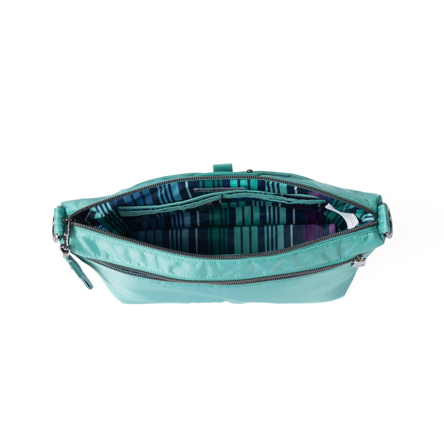 Flare 2 Crossbody Bag with Puller: METALLIC DIAMOND