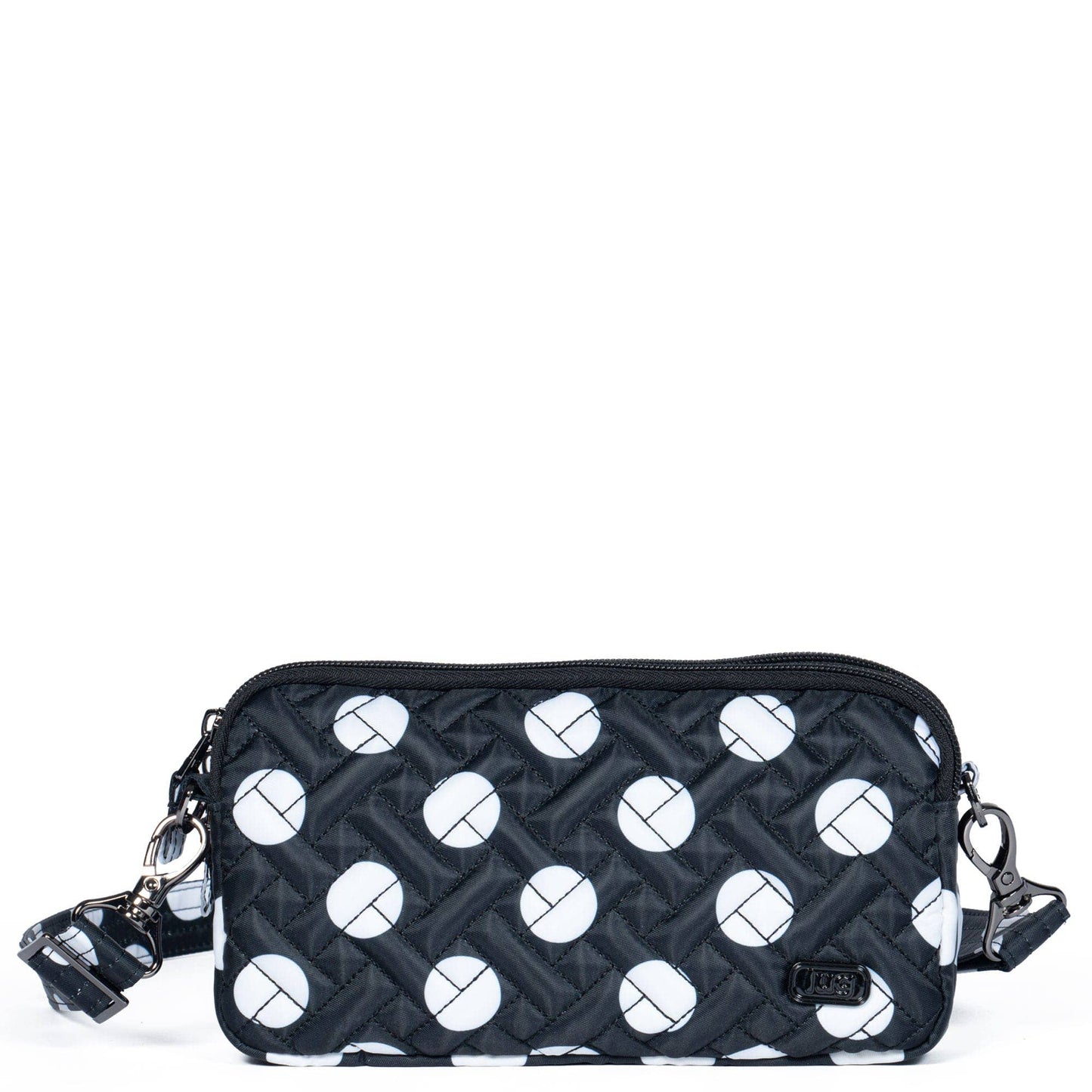 LUG Coupe XL Convertible Crossbody Bag: BLACK 4