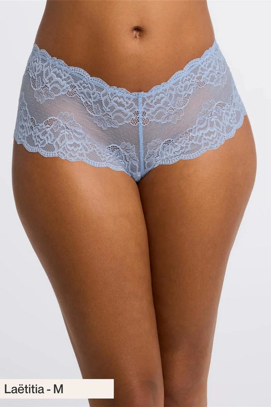 MONTELLE 9000 LACE CHEEKY PANTY IN BEACH HOUSE