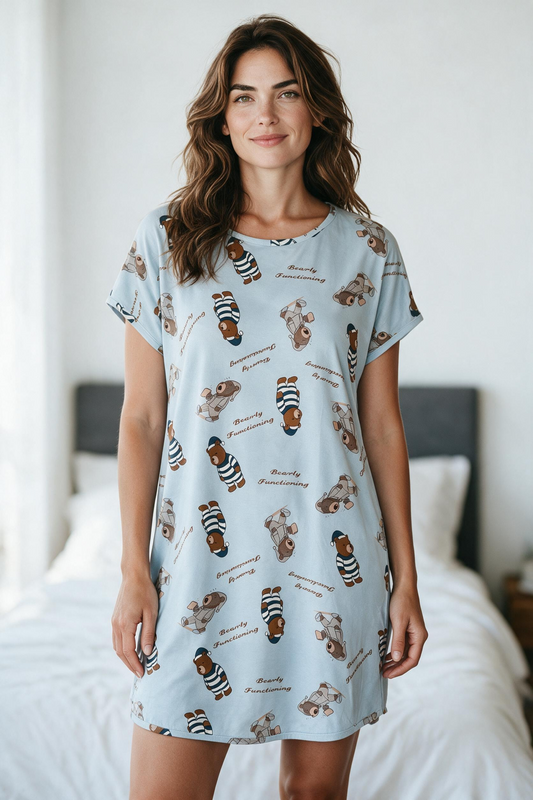 Sleep Shirt Bearly Functioning