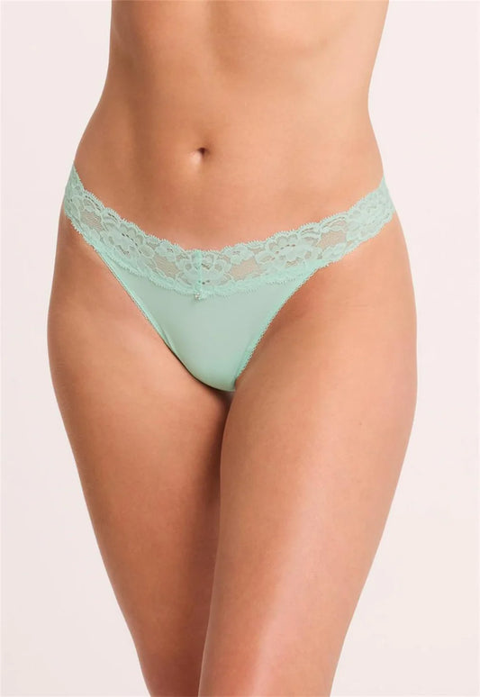 Montelle 9002 Thong in Seafoam