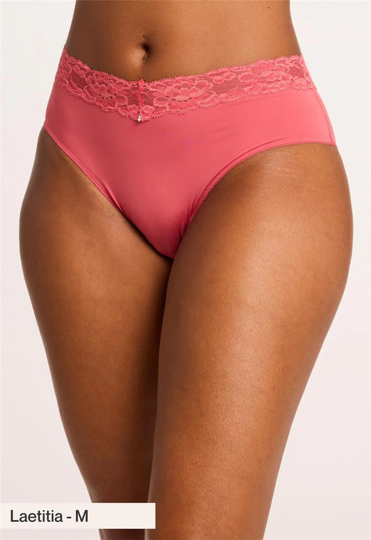 Montelle 9004 Brief in Spiced Coral