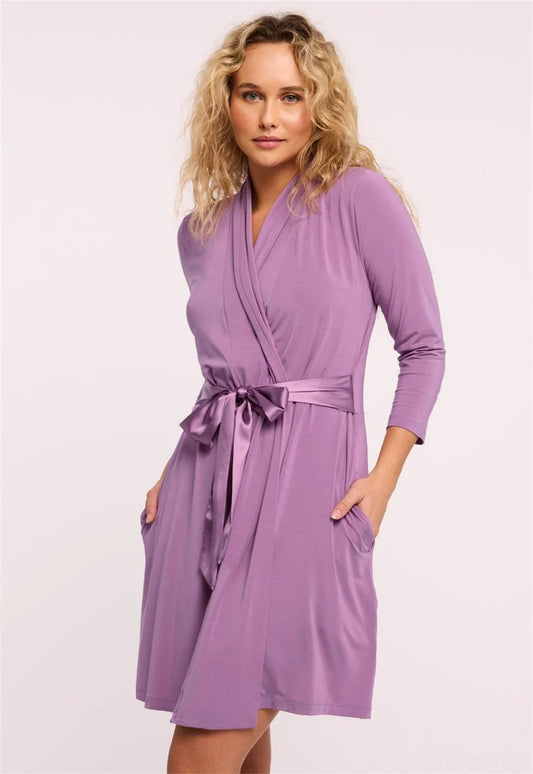 Iconic Robe in Berry Glaze