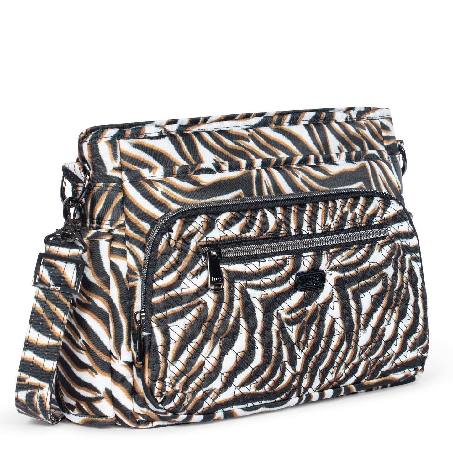 LUG Shimmy SE Crossbody Bag: BRUSHED GREY