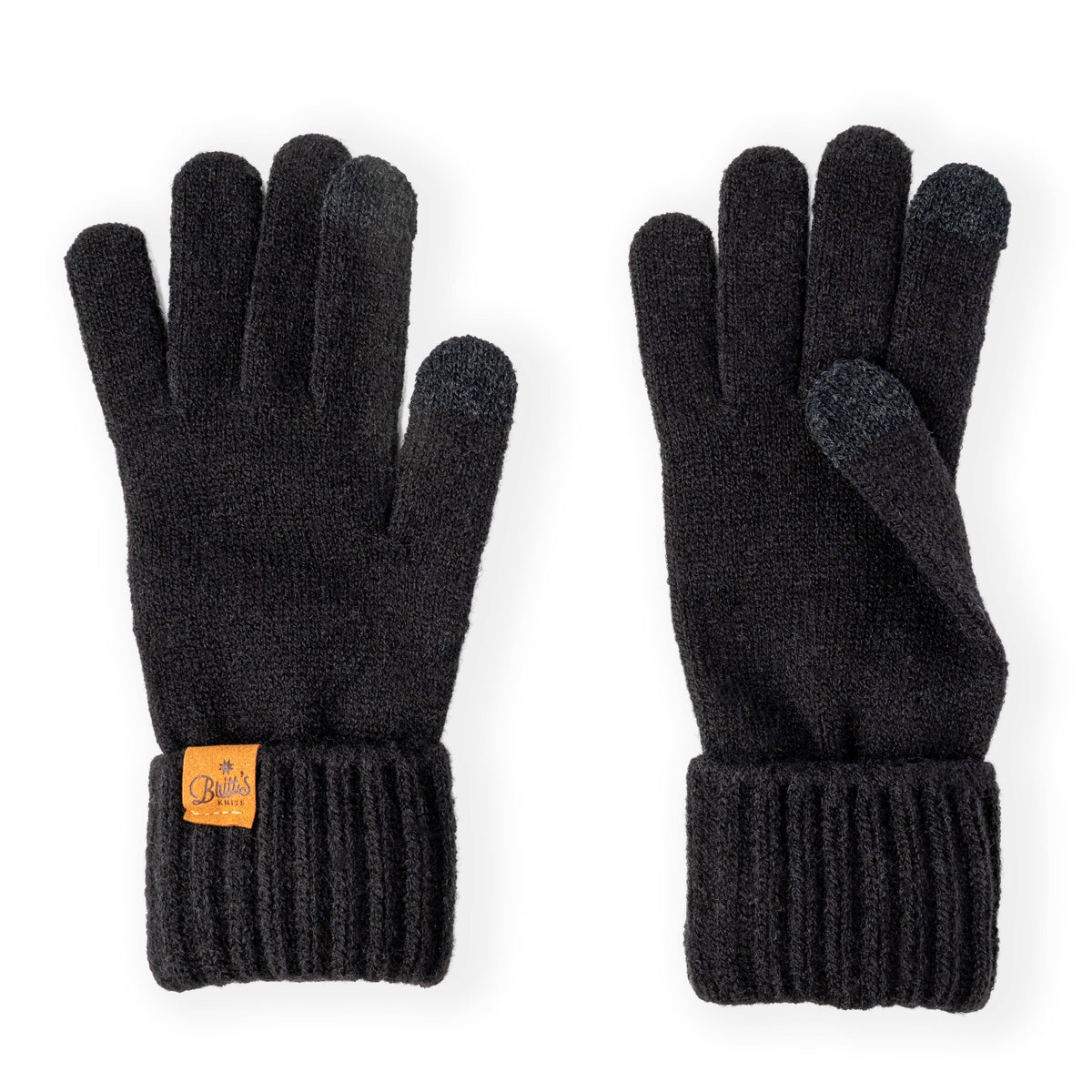 Britt's Knits Gloves Black