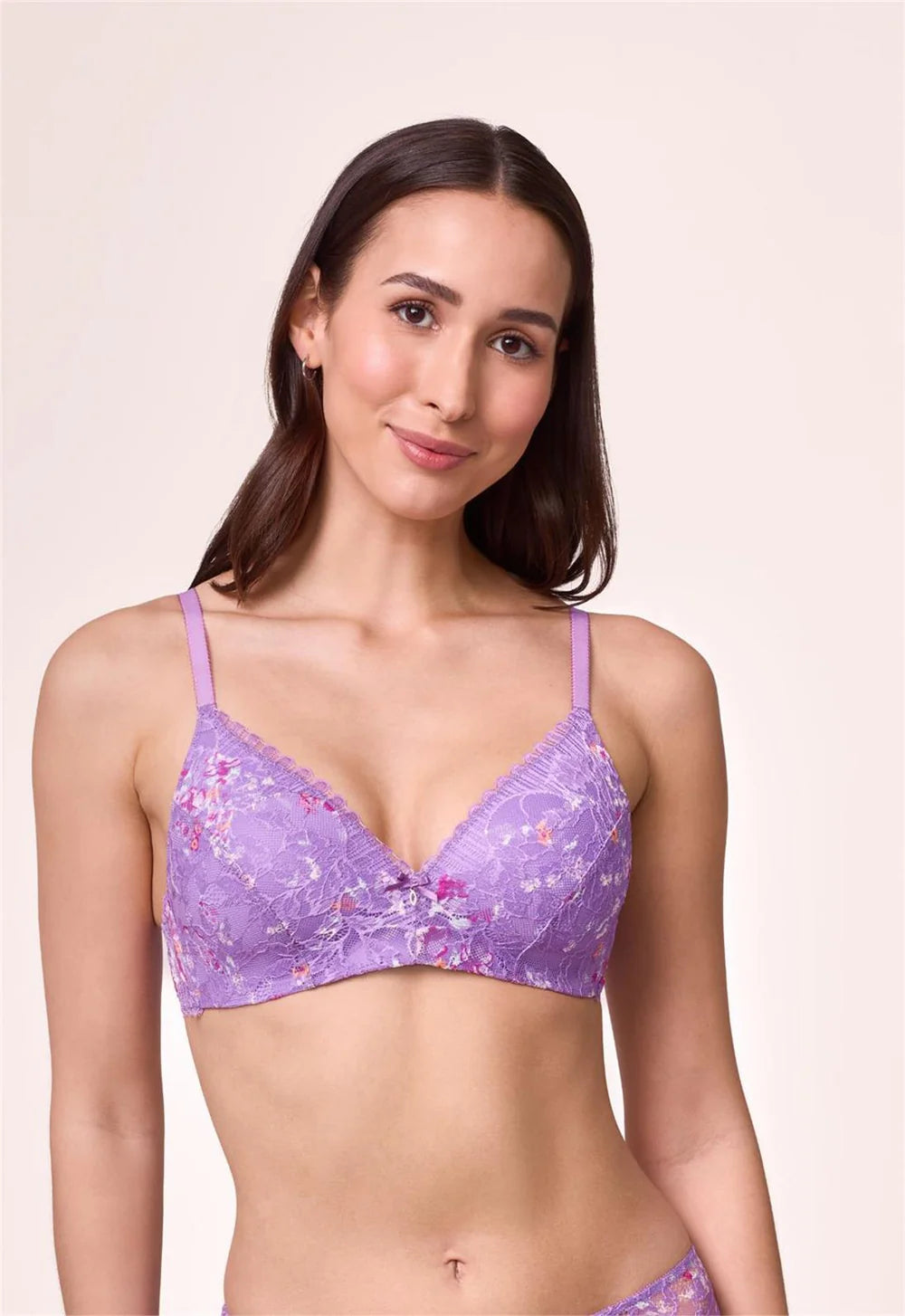 Montelle 9317 Wire-free T-Shirt Bra in Tulip Field