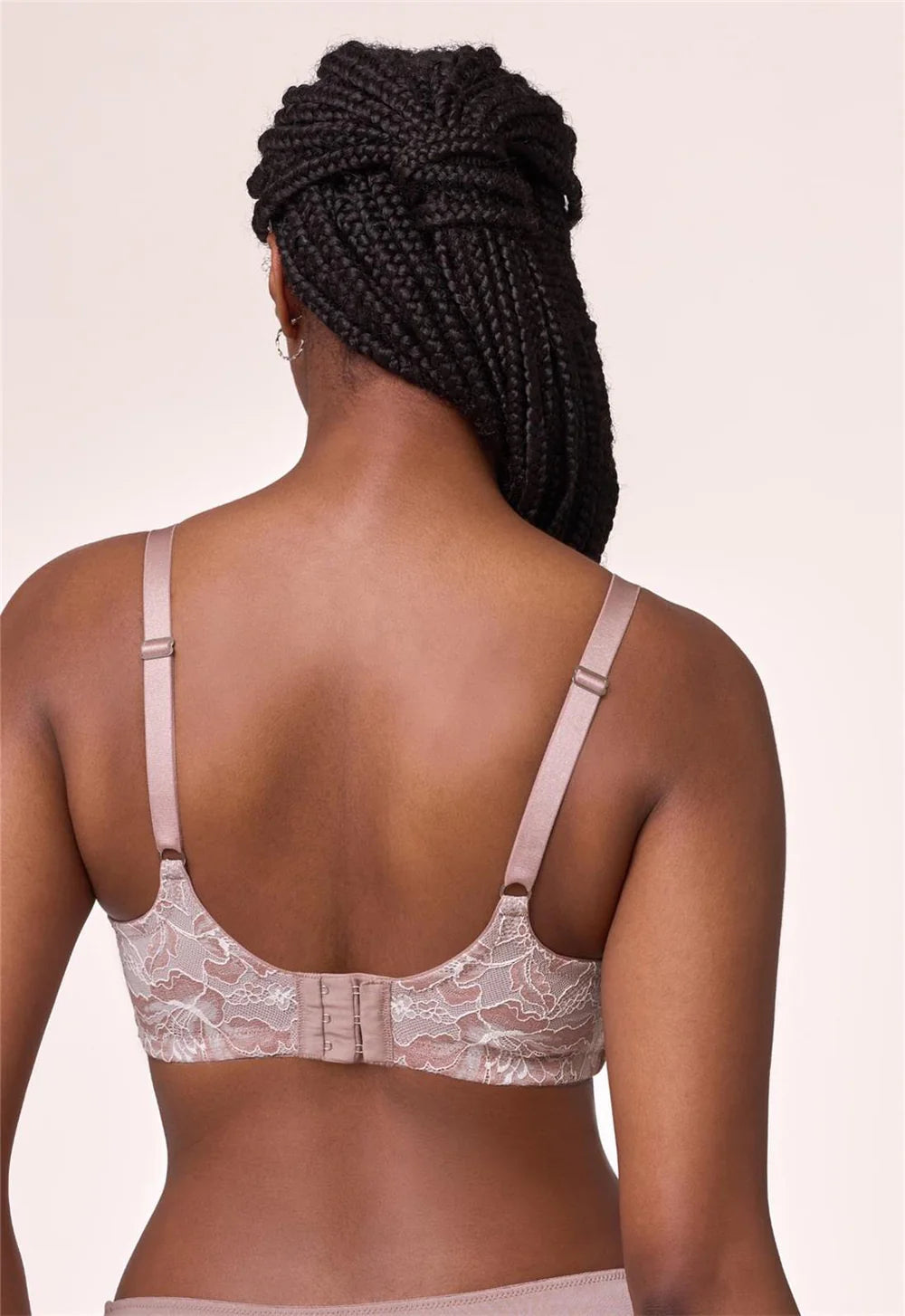Montelle 9326 Wire-free Dream Bra in Moonshell/Chantilly