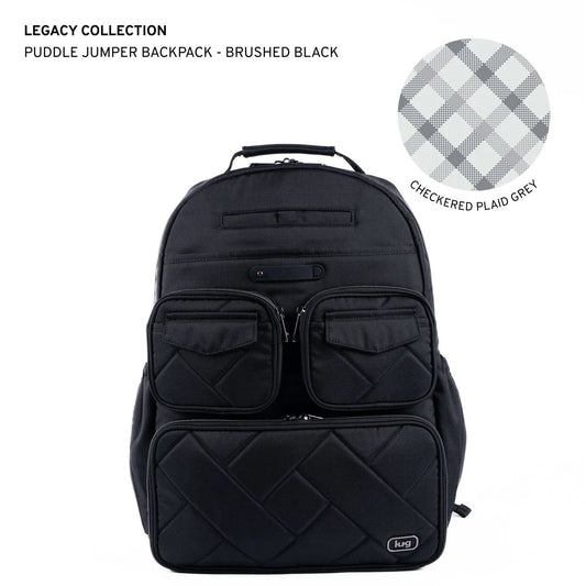 Legacy Collection Puddle Jumper Backpack in Black