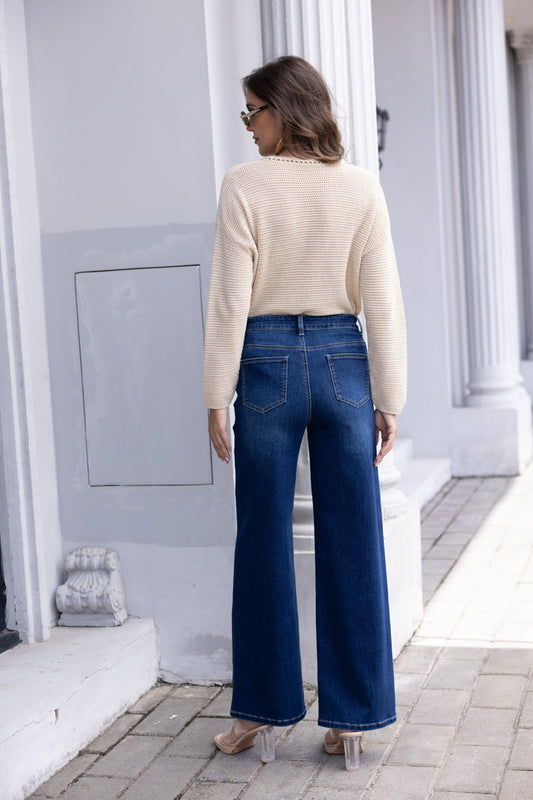 Fashion Village Clara's Jeans Dark Wash