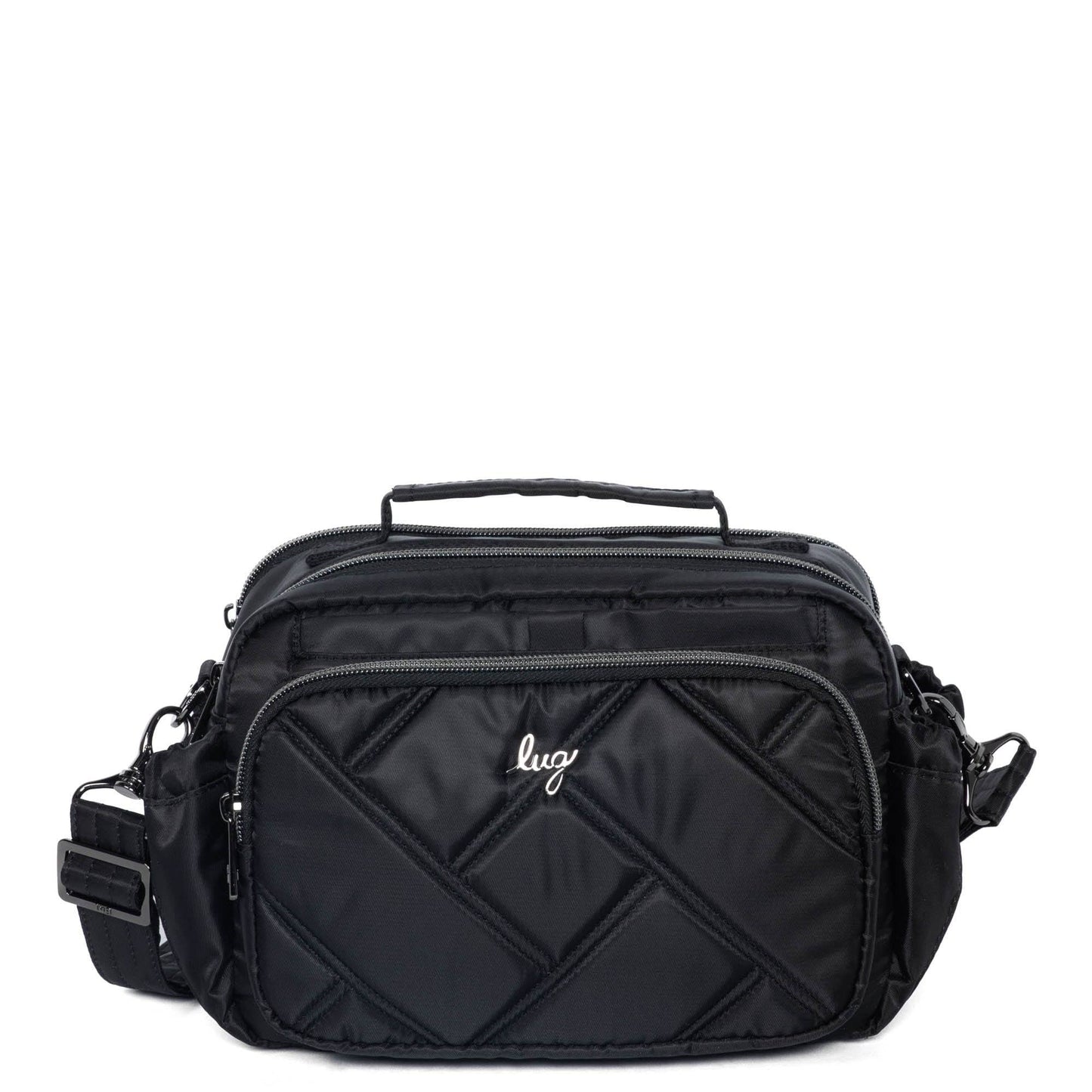Boomer Crossbody Bag: BLACK
