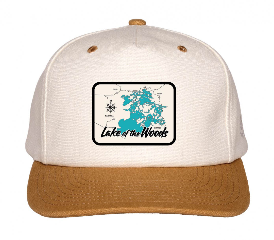 Ball Cap Gold/Natural LOTW Map