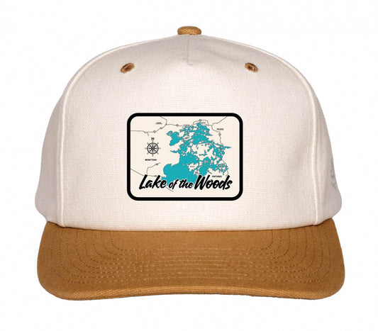Ball Cap Gold/Natural LOTW Map