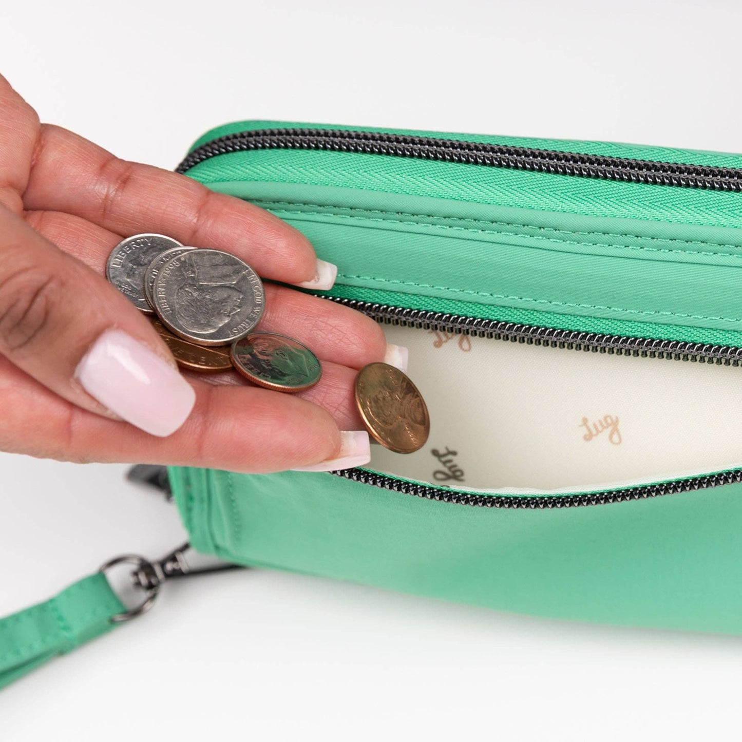 LUG Drift CloudGo RFID Wallet: QUARTZ PINK