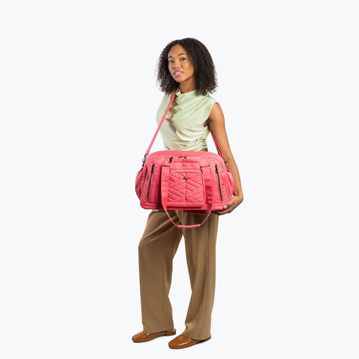 Propeller 2 Overnight Bag: DIAMOND WHITE