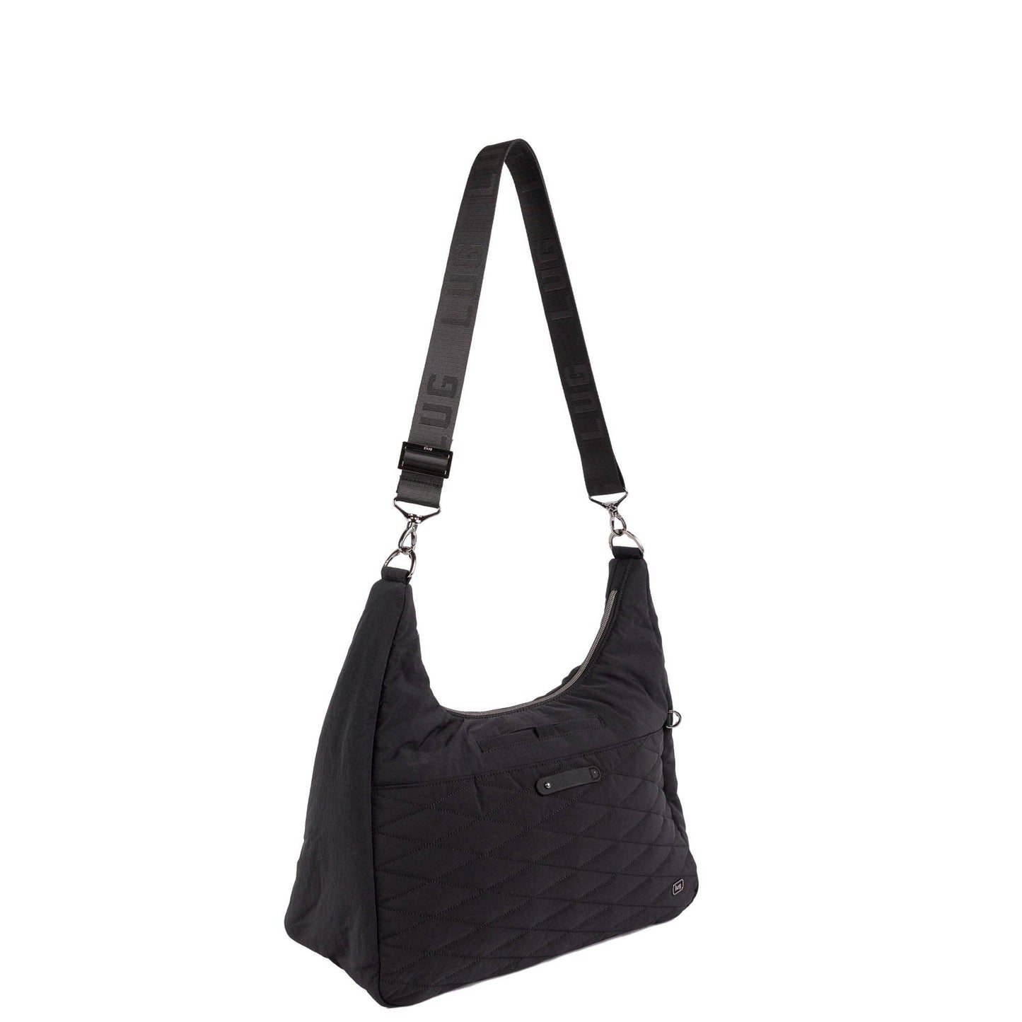 LUG Balsa CloudGo Hobo Crossbody Bag: STORM GREY