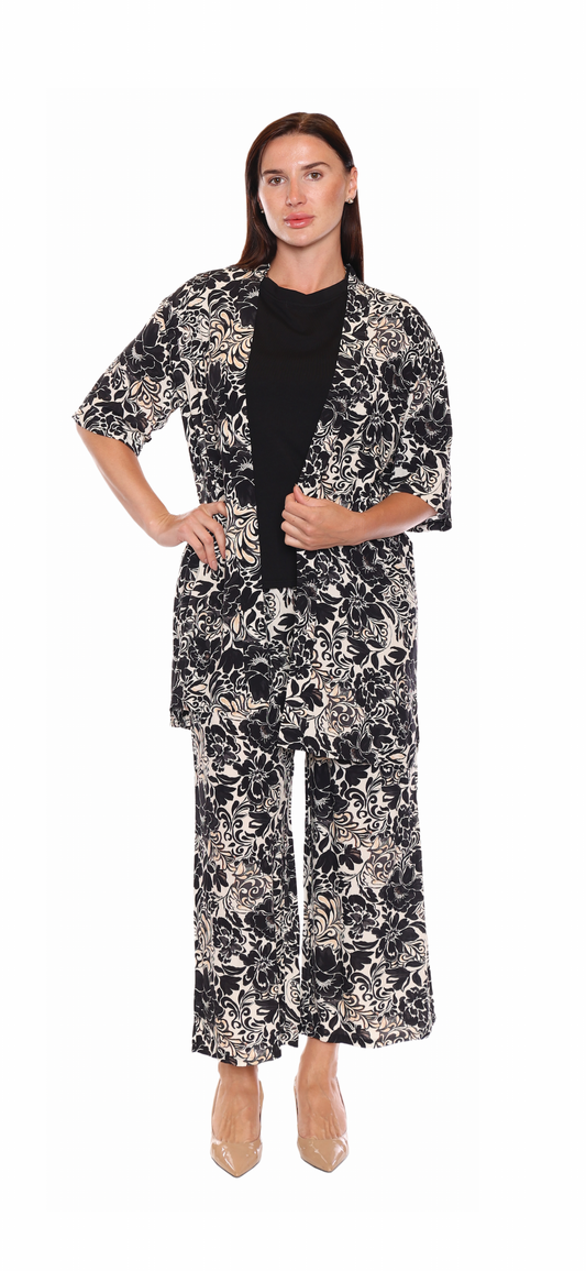 Sorella Floral Komono Top and Matching Pants