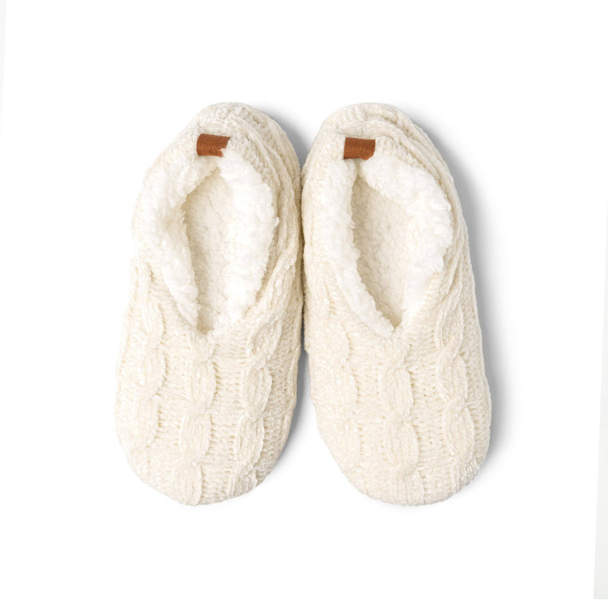 Britt's Knits Beyond Soft Slippers Oat