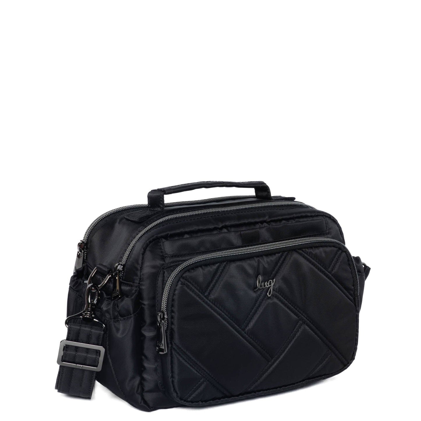Boomer Crossbody Bag: BLACK