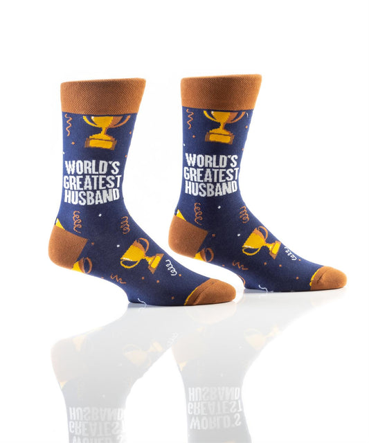 Men's Crew Sock, Greatest Husband