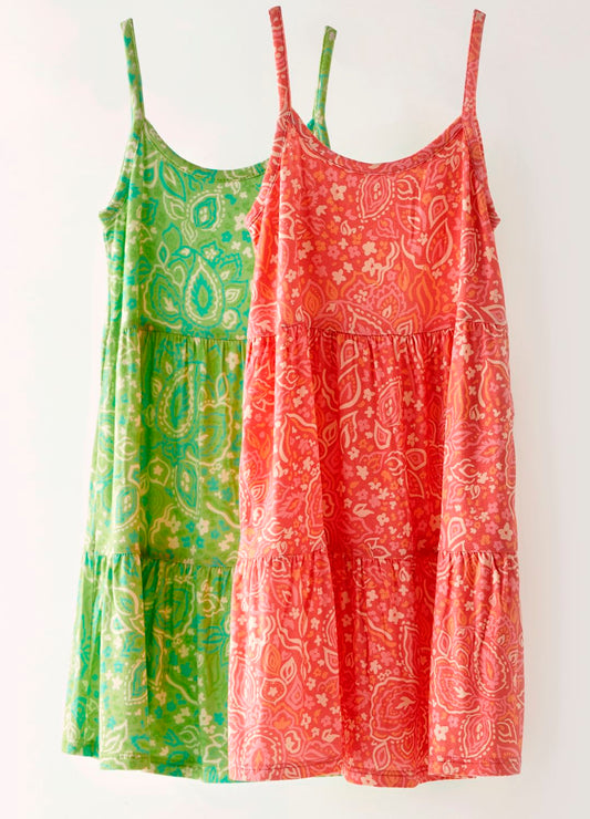 Kids Spaghetti Strap Sun Dresses