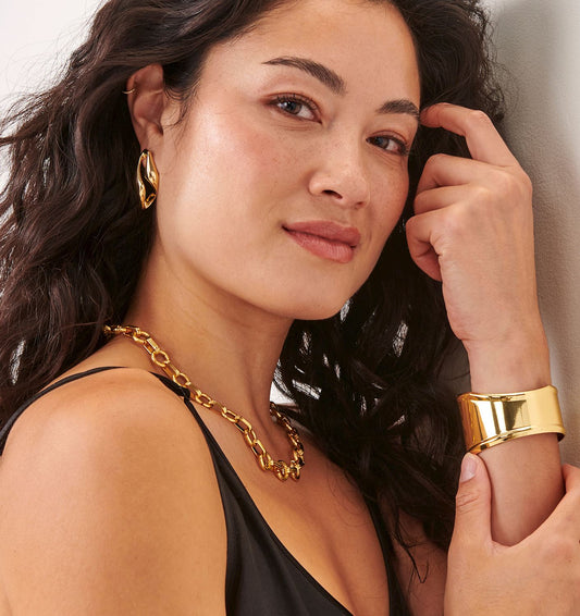 Thick Cuff Bracelets
