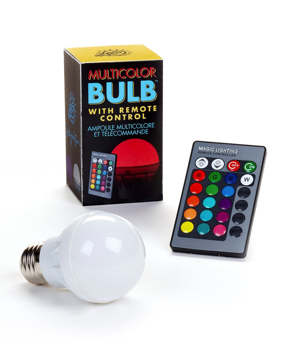 Colorful LED Bulb w/Remote