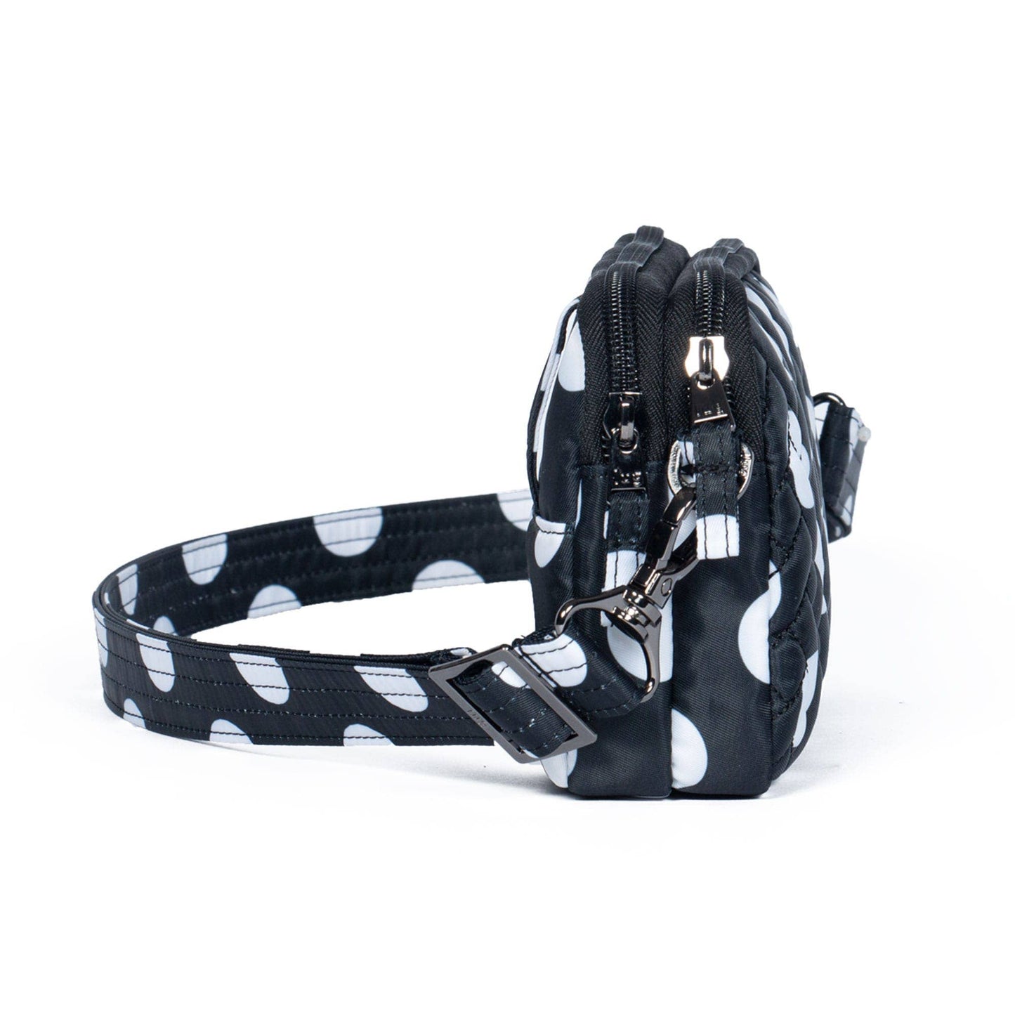 LUG Coupe XL Convertible Crossbody Bag: BLACK 4
