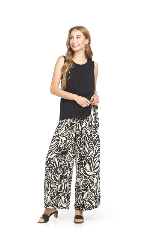 Papillon PT14008 Black Bamboo Tank with front Detail