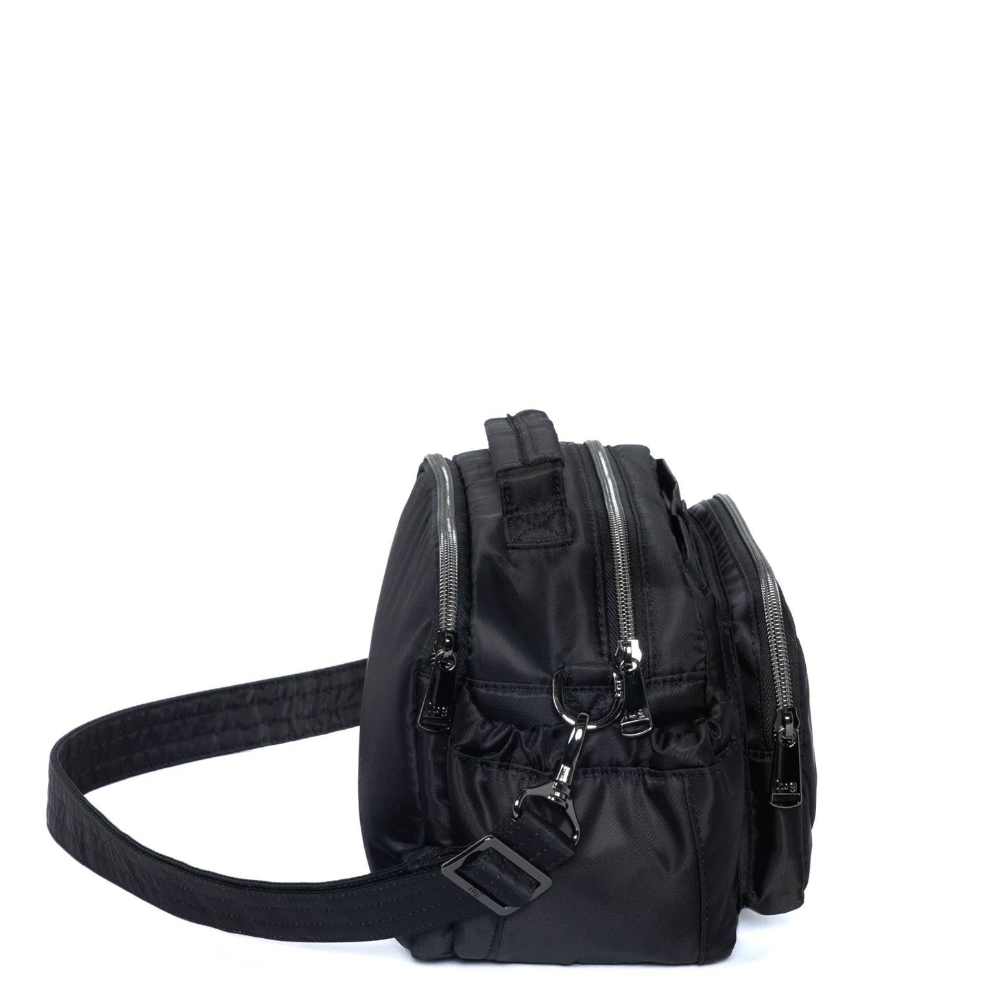 Boomer Crossbody Bag: BLACK