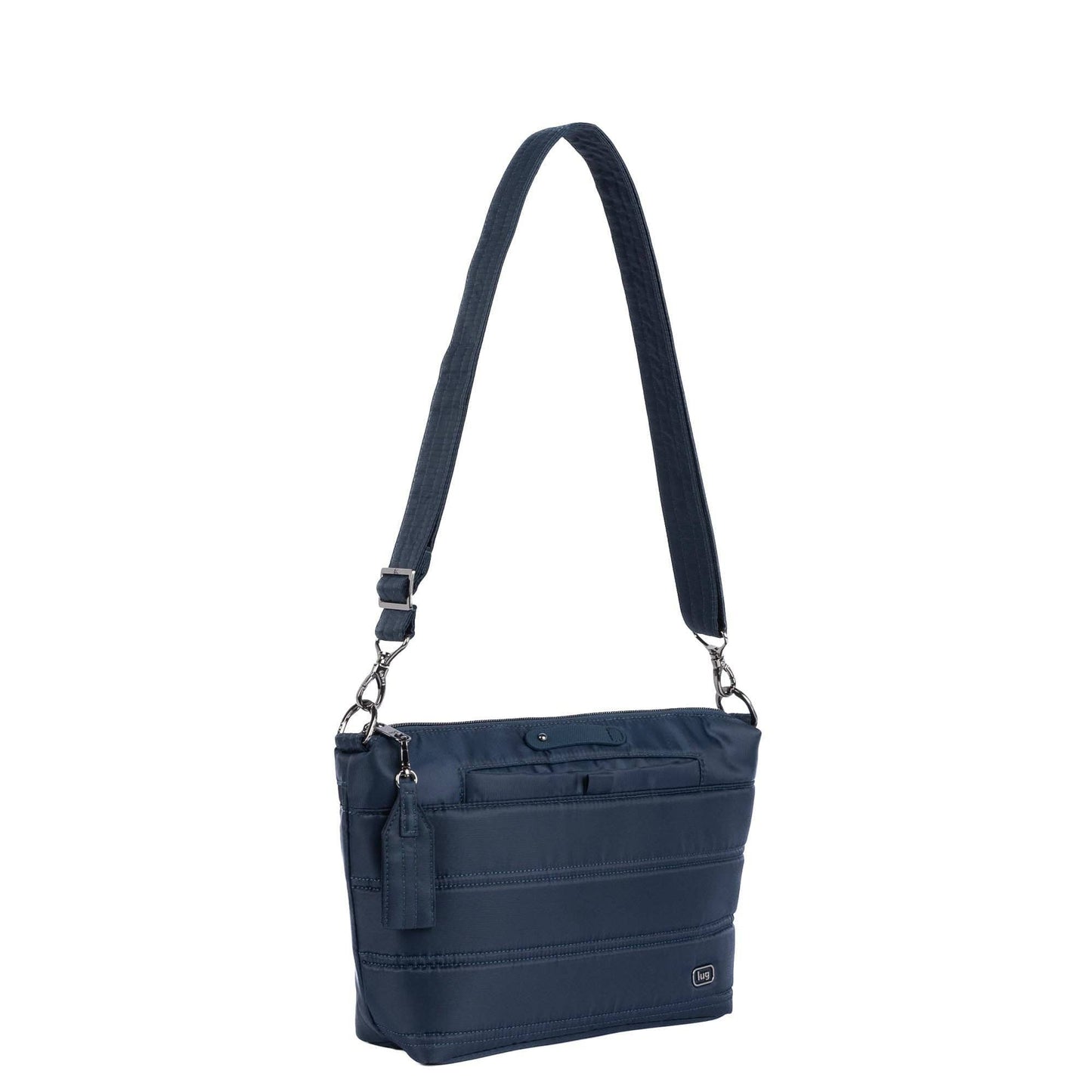 Flare 2 Crossbody Bag with Puller: METALLIC DIAMOND