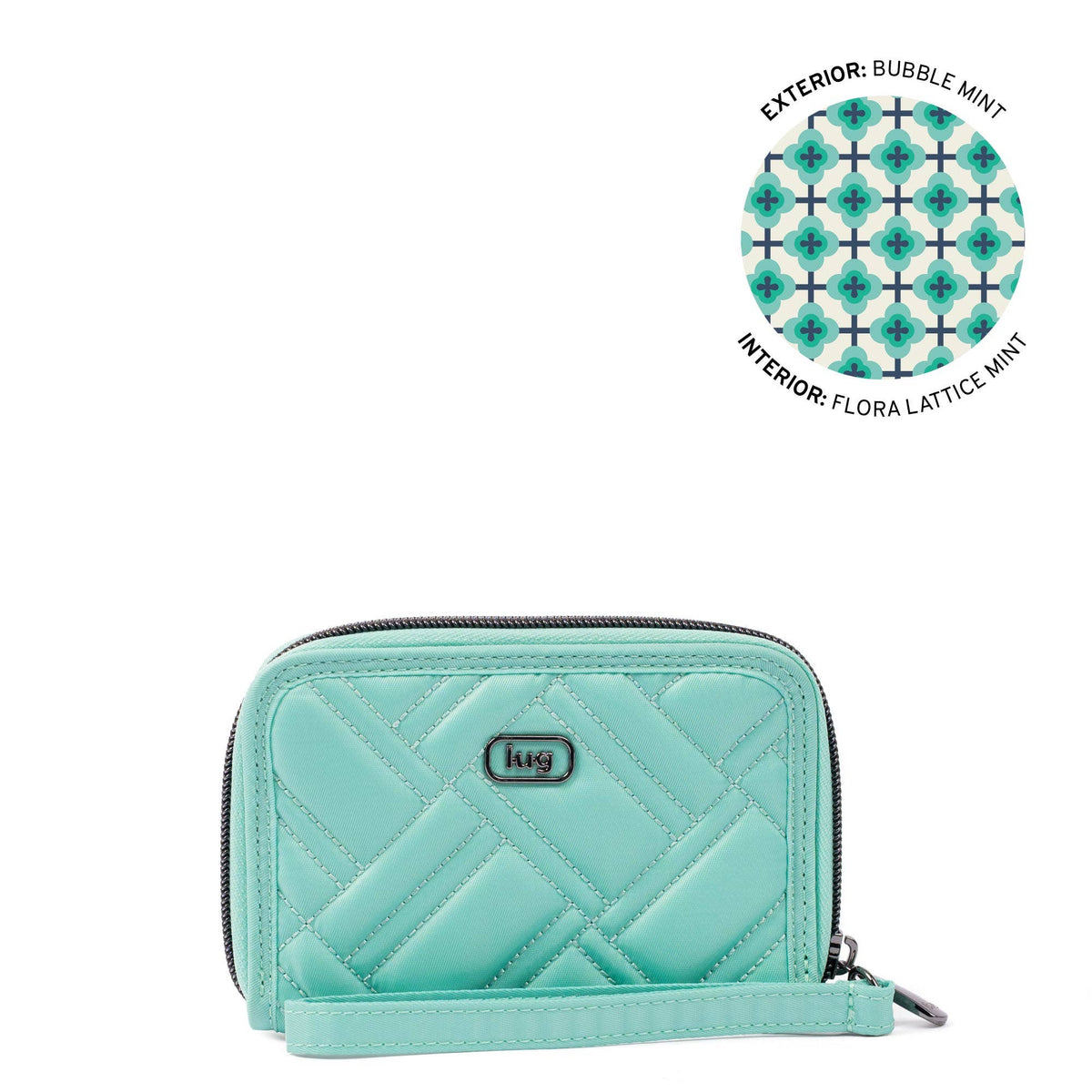 Legacy Collection Rodeo RFID Wallet: BUBBLE MINT