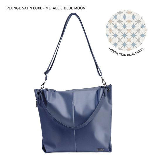 LUG Plunge 2 Satin Luxe VL Carry-All Crossbody Bag: BLACK 2