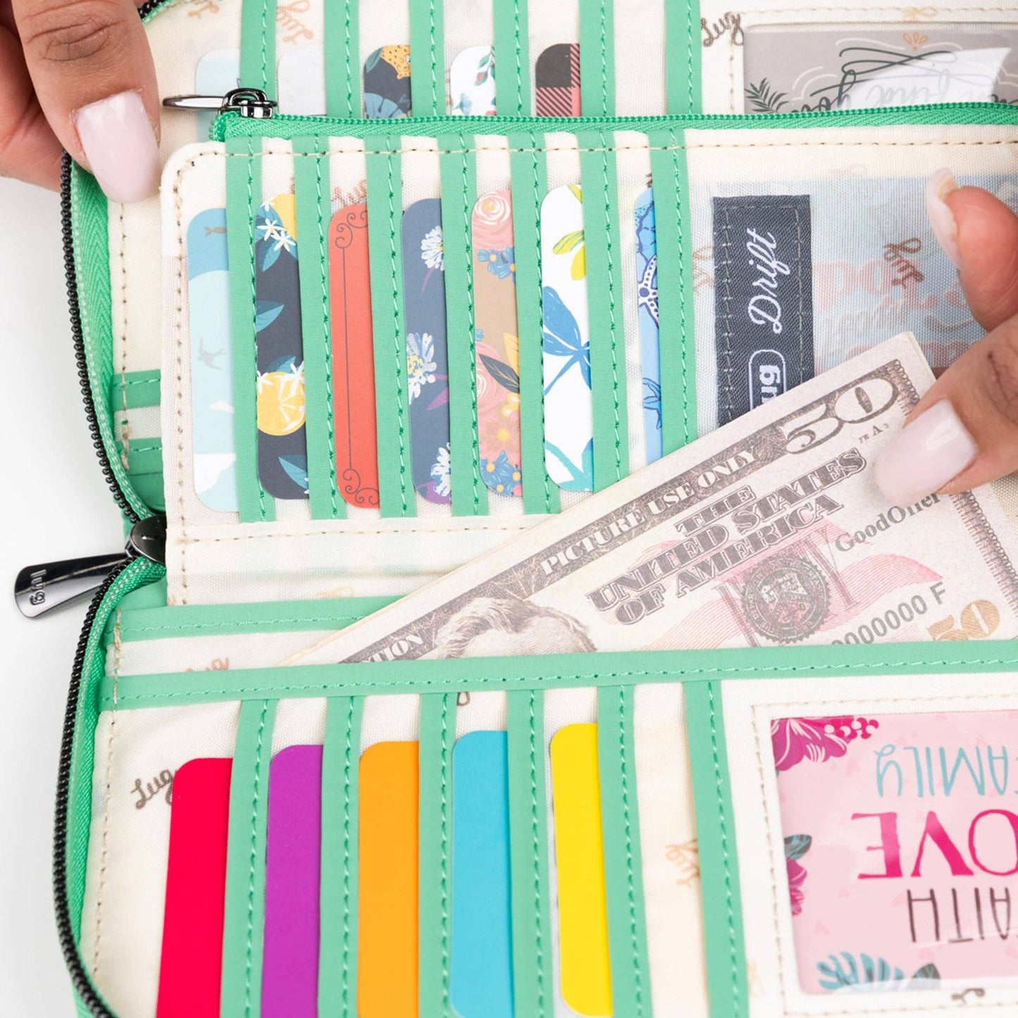 LUG Drift CloudGo RFID Wallet: QUARTZ PINK