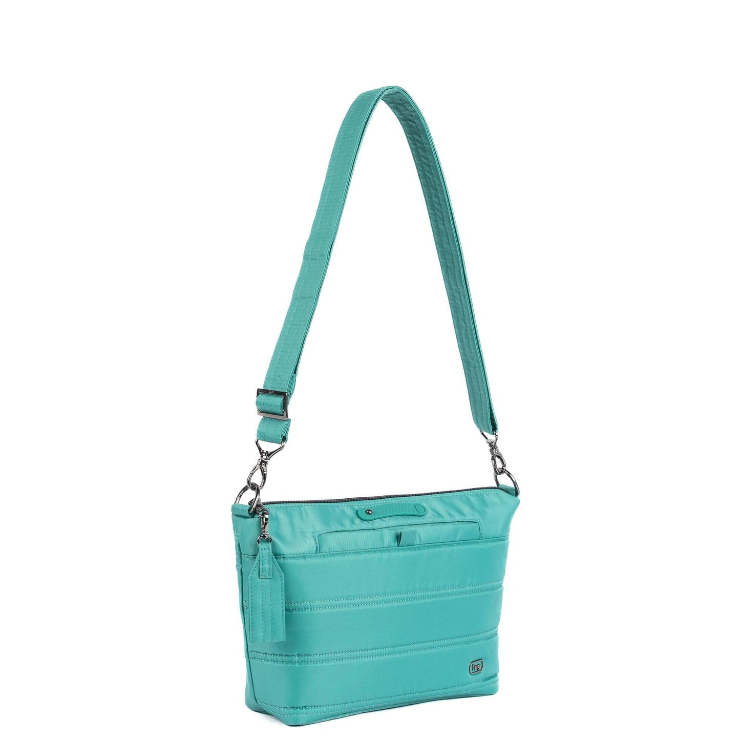 Flare 2 Crossbody Bag with Puller: METALLIC DIAMOND