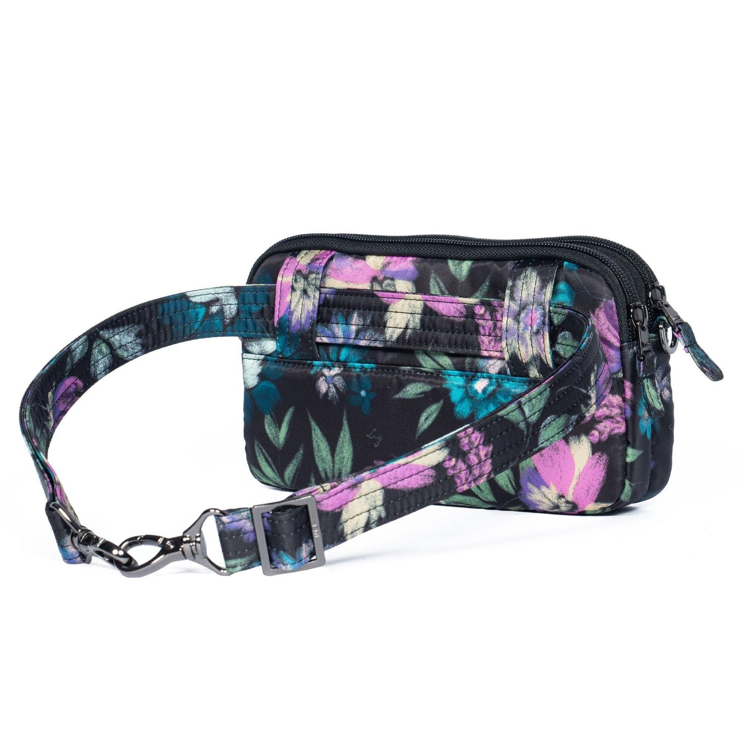 LUG Coupe XL Convertible Crossbody Bag: BLACK 4