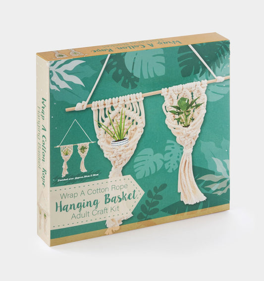 DIY Macrame Hanging Plant Holder Kit