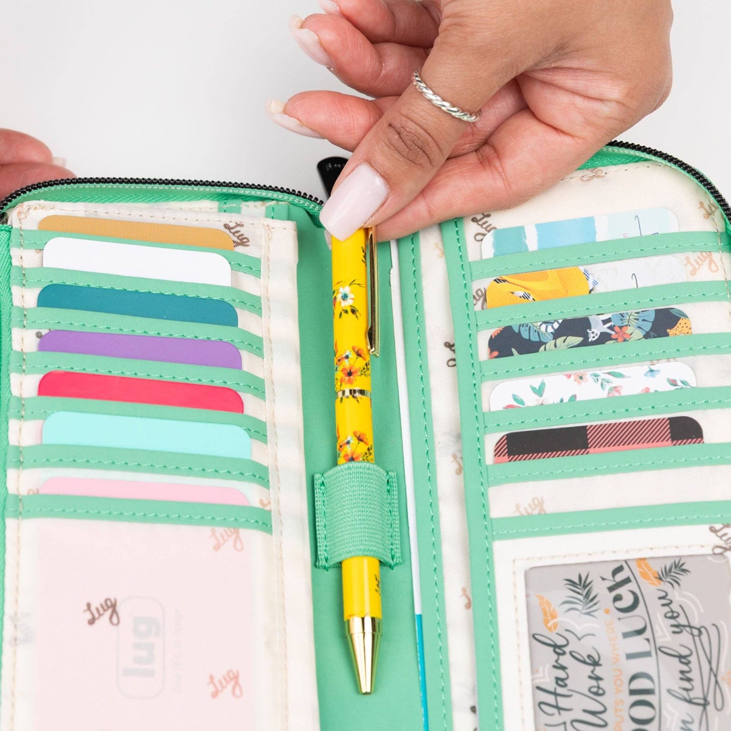 LUG Drift CloudGo RFID Wallet: QUARTZ PINK