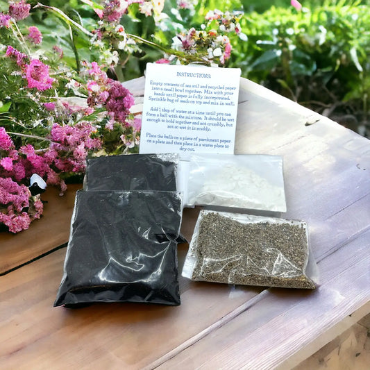 DIY Seed Bomb Kit