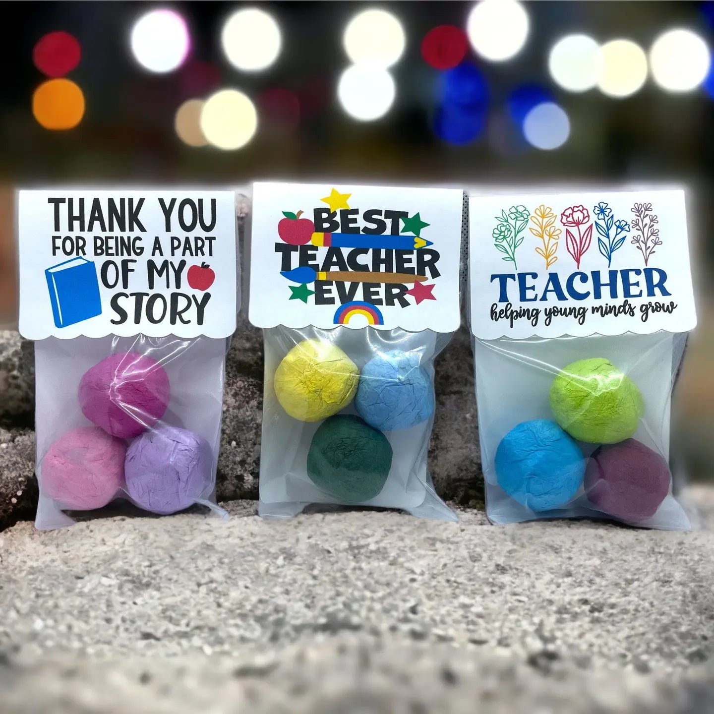 Seed Bombs 3pk Teacher Thank you