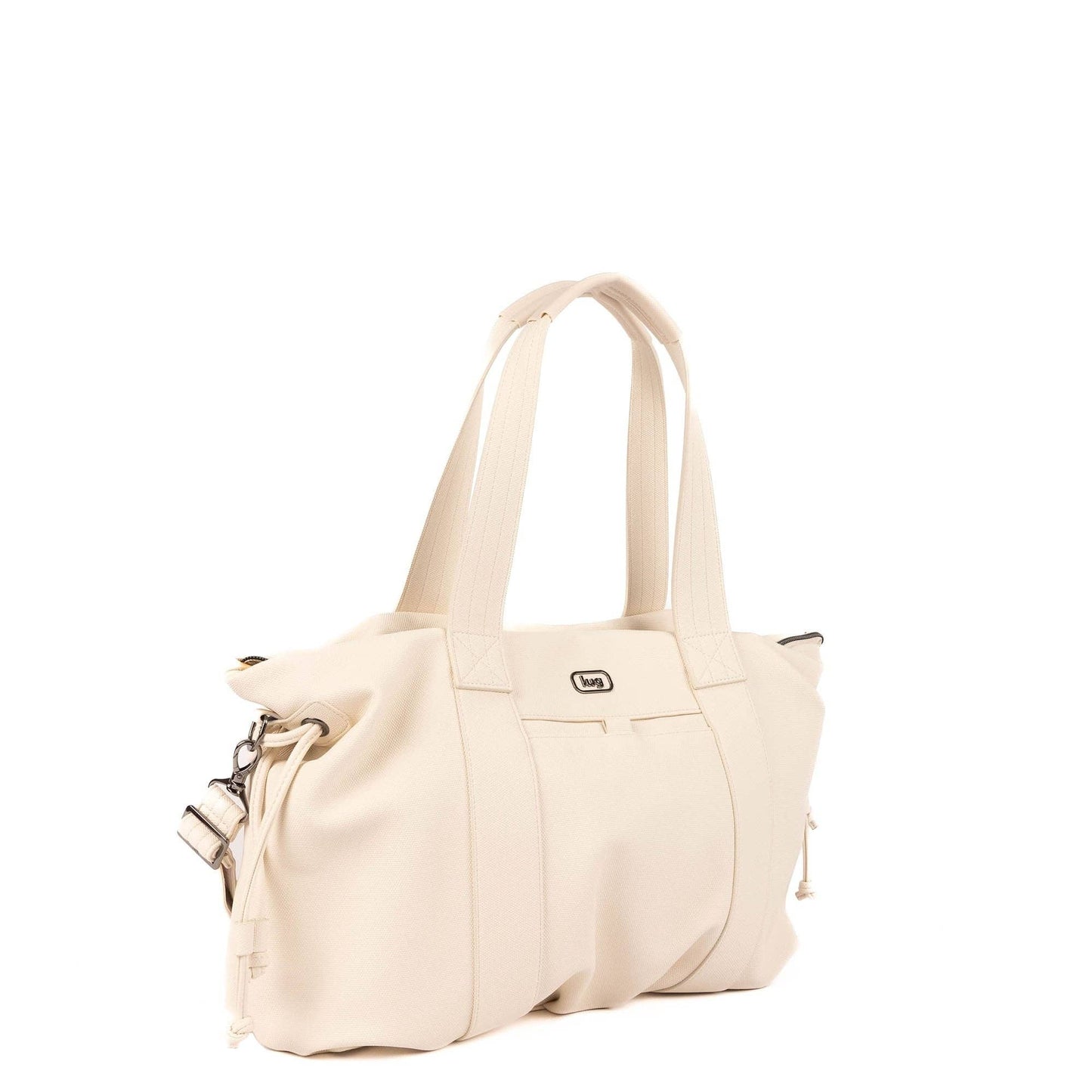 Piper Matte Luxe VL Hobo Tote Bag: BLACK