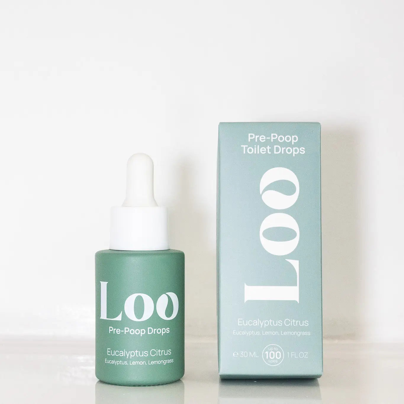 Loo Drops Pre-Poop Toilet Drops — Eucalyptus Citrus